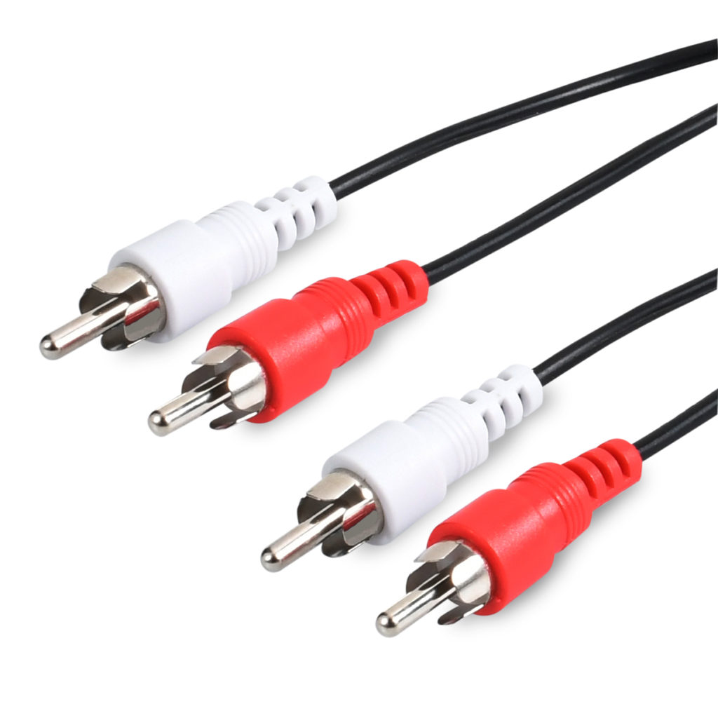 Onn Stereo Audio Cable, 6 Feet